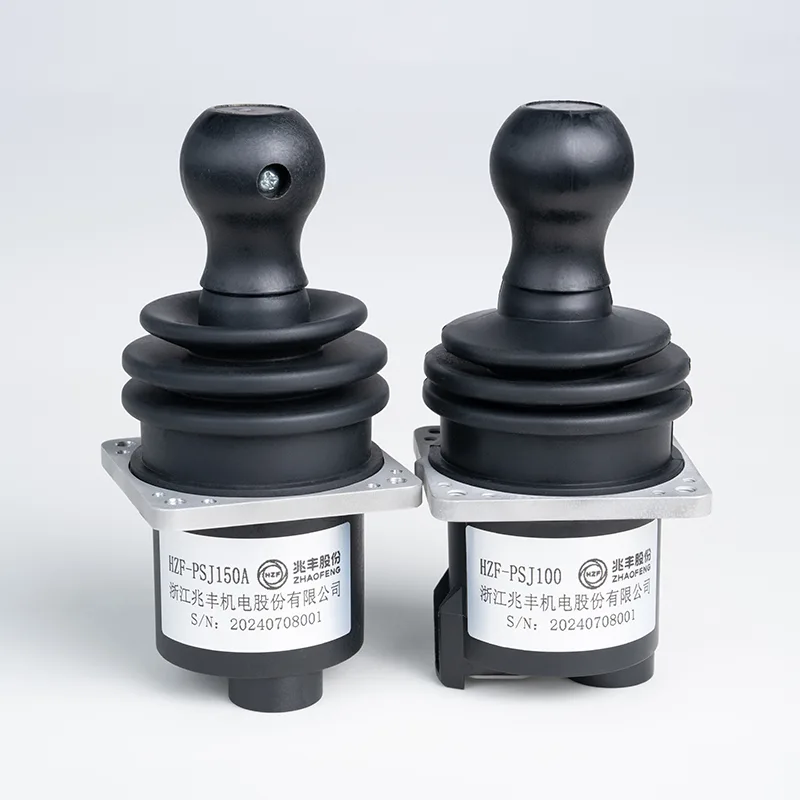 Tay cầm điều khiển điện chống trượt cho xe công nghiệp